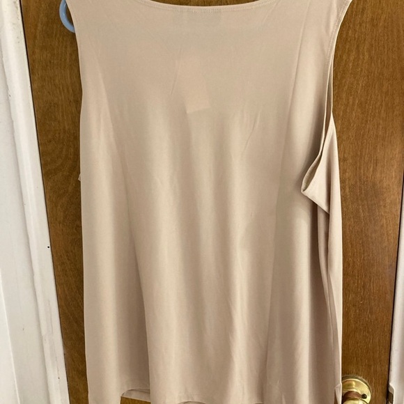 Susan Graver Liquid Knit Short Sleeve Cardigan & Sleevelress Tank - Picture 8 of 8